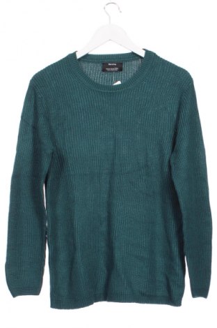 Herrenpullover Bershka, Größe XS, Farbe Grün, Preis 17,90 €