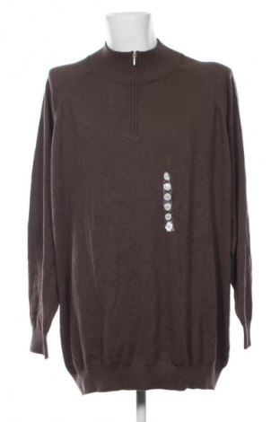 Herrenpullover Dressmann, Größe 5XL, Farbe Braun, Preis 65,60 €
