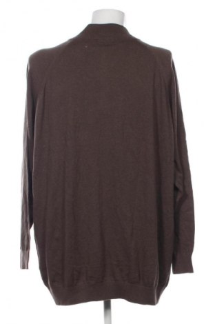 Herrenpullover Dressmann, Größe 5XL, Farbe Braun, Preis 65,60 €