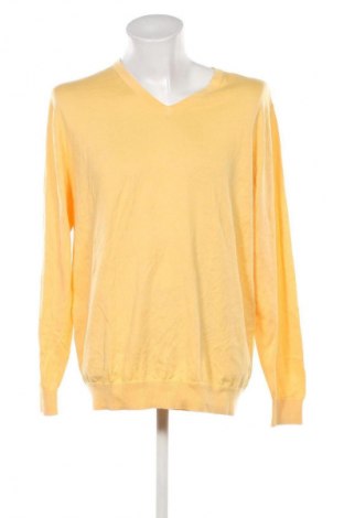 Męski sweter Dressmann, Rozmiar 3XL, Kolor Żółty, Cena 68,99 zł