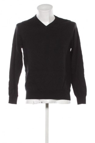 Ανδρικό πουλόβερ Dressmann, Μέγεθος M, Χρώμα Μαύρο, Τιμή 13,99 €