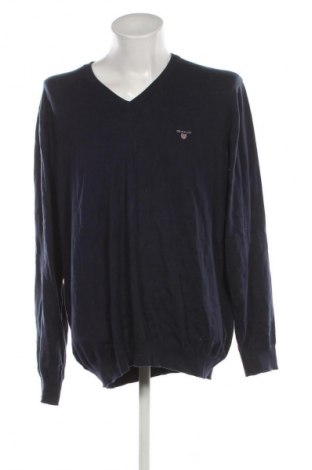 Мъжки пуловер Gant, Размер 3XL, Цвят Син, Цена 104,99 лв.