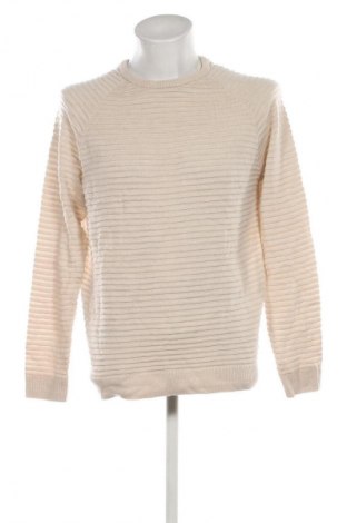 Męski sweter LCW, Rozmiar L, Kolor Beżowy, Cena 36,99 zł