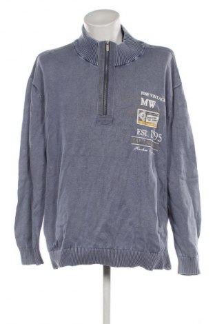 Pánský svetr  Man's World, Velikost 4XL, Barva Modrá, Cena  279,00 Kč