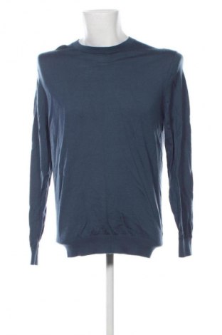 Ανδρικό πουλόβερ Massimo Dutti, Μέγεθος XL, Χρώμα Μπλέ, Τιμή 31,71 €