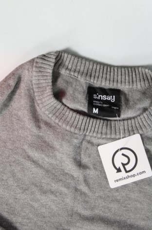 Herrenpullover Sinsay, Größe M, Farbe Grau, Preis € 17,88