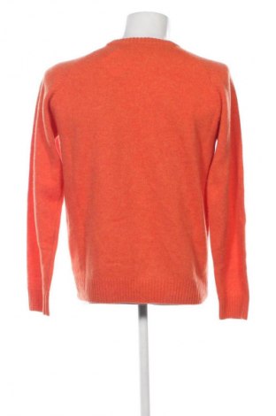 Herrenpullover Springfield, Größe L, Farbe Orange, Preis 17,00 €