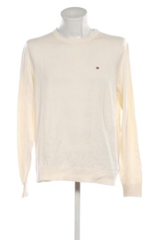 Ανδρικό πουλόβερ Tommy Hilfiger, Μέγεθος XXL, Χρώμα Εκρού, Τιμή 127,99 €