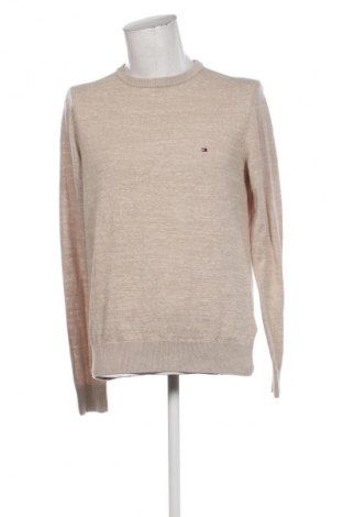 Pulover de bărbați Tommy Hilfiger, Mărime L, Culoare Bej, Preț 739,99 Lei