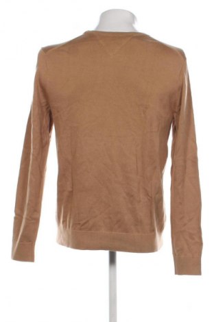 Męski sweter Tommy Hilfiger, Rozmiar L, Kolor Beżowy, Cena 203,99 zł