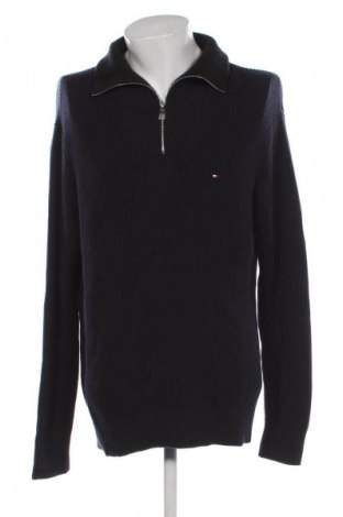 Ανδρικό πουλόβερ Tommy Hilfiger, Μέγεθος XL, Χρώμα Μπλέ, Τιμή 154,99 €