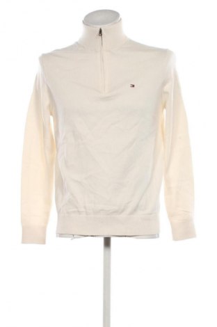 Pulover de bărbați Tommy Hilfiger, Mărime L, Culoare Ecru, Preț 644,99 Lei