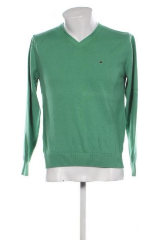 Męski sweter Tommy Hilfiger, Rozmiar M, Kolor Zielony, Cena 204,60 zł