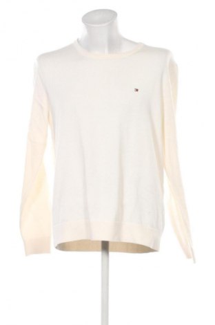 Pulover de bărbați Tommy Hilfiger, Mărime XXL, Culoare Ecru, Preț 497,99 Lei