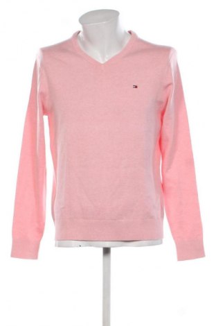 Pulover de bărbați Tommy Hilfiger, Mărime L, Culoare Roz, Preț 529,99 Lei