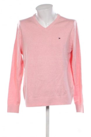 Pulover de bărbați Tommy Hilfiger, Mărime XXL, Culoare Roz, Preț 185,99 Lei