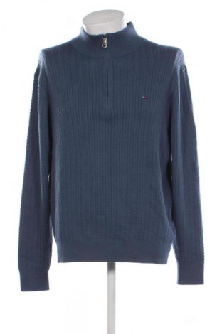 Pulover de bărbați Tommy Hilfiger, Mărime XL, Culoare Albastru, Preț 739,99 Lei