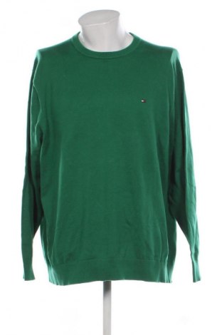 Pulover de bărbați Tommy Hilfiger, Mărime 4XL, Culoare Verde, Preț 529,99 Lei