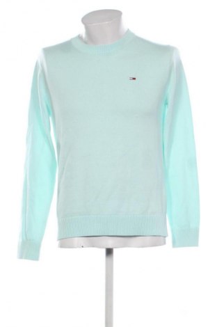 Ανδρικό πουλόβερ Tommy Jeans, Μέγεθος S, Χρώμα Μπλέ, Τιμή 86,99 €
