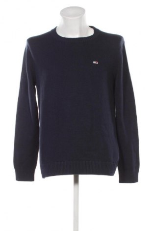 Pulover de bărbați Tommy Jeans, Mărime L, Culoare Albastru, Preț 475,99 Lei