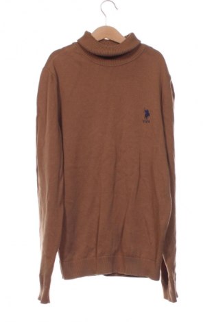 Herrenpullover U.S. Polo Assn., Größe XS, Farbe Braun, Preis 31,71 €