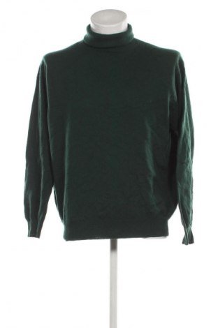 Мъжки пуловер United Colors Of Benetton, Размер M, Цвят Зелен, Цена 33,99 лв.