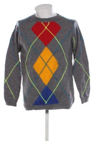 Мъжки пуловер United Colors Of Benetton, Размер M, Цвят Сив, Цена 30,99 лв.