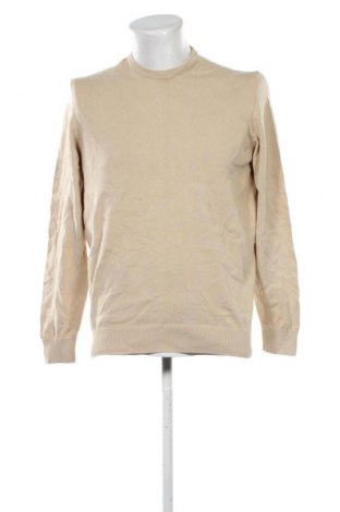 Pulover de bărbați Zara, Mărime L, Culoare Bej, Preț 86,99 Lei