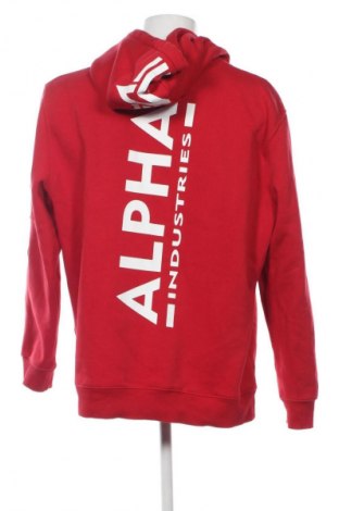 Herren Sweatshirt Alpha Industries, Größe XXL, Farbe Rot, Preis 42,23 €