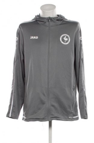 Ανδρικό φούτερ Jako, Μέγεθος 4XL, Χρώμα Γκρί, Τιμή 17,99 €
