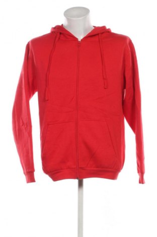 Мъжки суитшърт James & Nicholson, Размер L, Цвят Червен, Цена 32,99 лв.