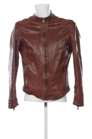 Pánská kožená bunda  Be Edgy, Velikost L, Barva Hnědá, Cena  4 108,00 Kč