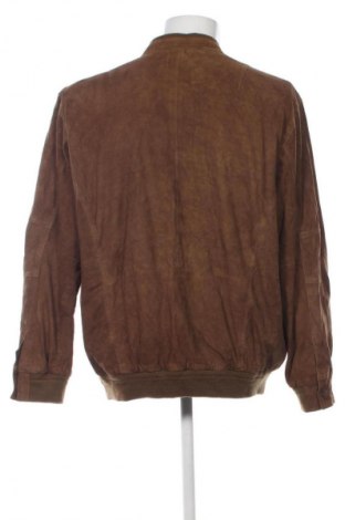 Męska skórzana kurtka David Moore, Rozmiar XXL, Kolor Brązowy, Cena 1 406,44 zł