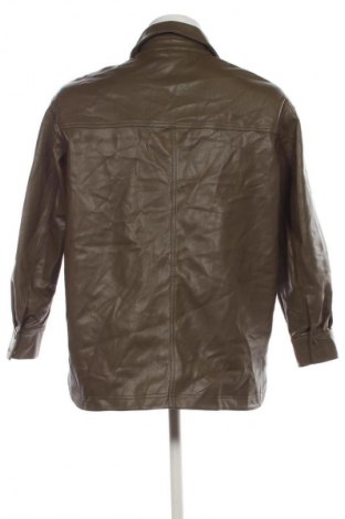 Herren Lederjacke H&M, Größe M, Farbe Grün, Preis € 30,99