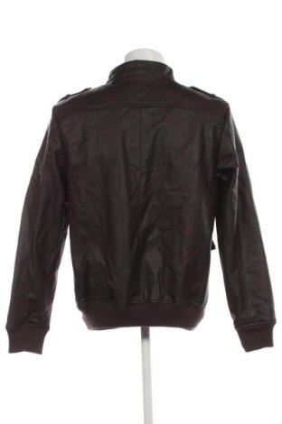 Ανδρικό δερμάτινο μπουφάν Identic, Μέγεθος L, Χρώμα Καφέ, Τιμή 68,99 €