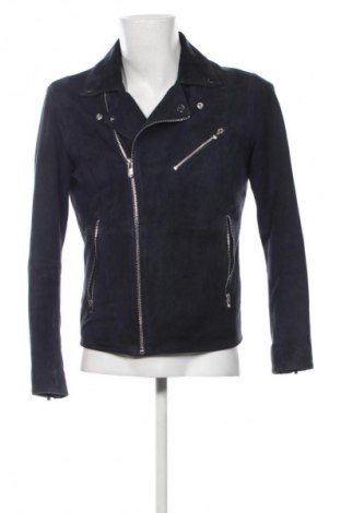 Herren Lederjacke Premium, Größe S, Farbe Blau, Preis € 55,00