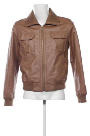 Herren Lederjacke Review, Größe M, Farbe Braun, Preis € 73,15