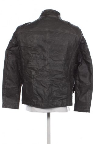 Herren Lederjacke S.Oliver, Größe L, Farbe Grau, Preis 88,99 €