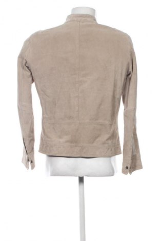 Geacă de piele pentru bărbati Sub, Mărime S, Culoare Bej, Preț 281,58 Lei