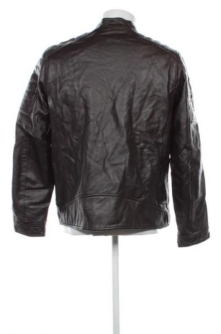 Мъжко кожено яке Tom Tailor, Размер L, Цвят Кафяв, Цена 47,99 лв.