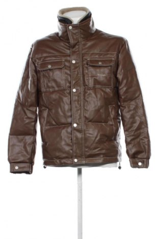 Férfi bőrdzseki Unbranded, Méret L, Szín Barna, Ár 14 699 Ft