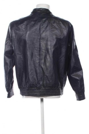 Geacă de piele pentru bărbati Unbranded, Mărime L, Culoare Albastru, Preț 281,58 Lei
