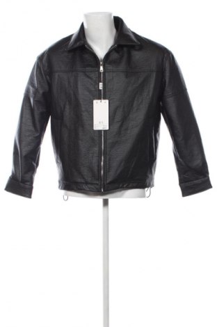 Ανδρικό δερμάτινο μπουφάν Unbranded, Μέγεθος XL, Χρώμα Μαύρο, Τιμή 40,43 €