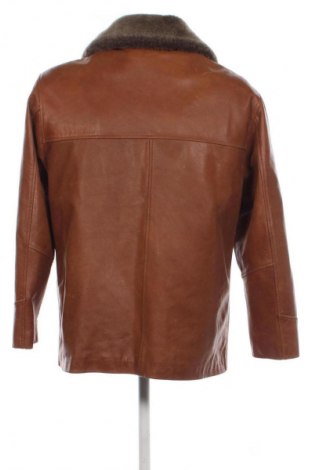 Ανδρικό δερμάτινο μπουφάν Unbranded, Μέγεθος L, Χρώμα Καφέ, Τιμή 54,73 €