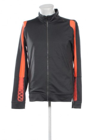 Мъжко поларено яке Reebok, Размер M, Цвят Сив, Цена 65,99 лв.