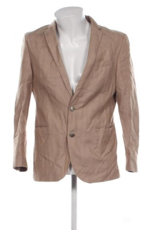 Herren Sakko Angelo Litrico, Größe M, Farbe Beige, Preis € 8,99