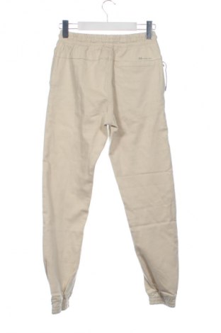 Pantaloni trening de bărbați Bershka, Mărime XS, Culoare Bej, Preț 121,05 Lei