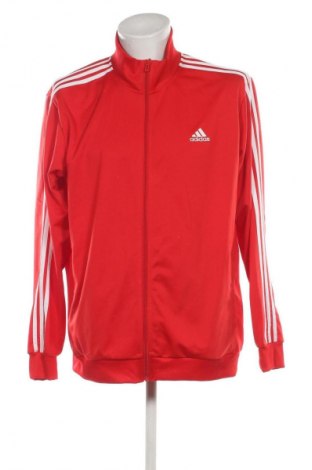 Bluză trening de bărbați Adidas, Mărime XL, Culoare Roșu, Preț 126,00 Lei