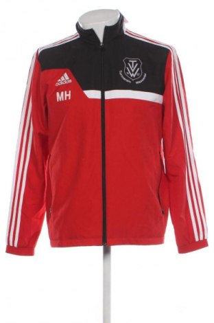 Herren Sportoberteil Adidas, Größe M, Farbe Rot, Preis 27,99 €