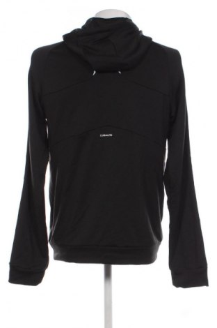 Ανδρική αθλητική ζακέτα Adidas, Μέγεθος M, Χρώμα Μαύρο, Τιμή 28,99 €